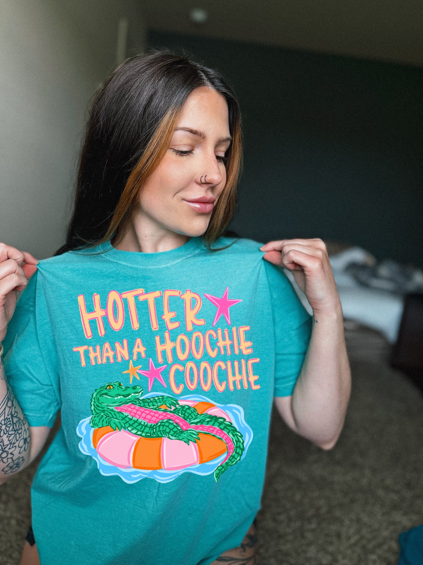 Hotter than a hoochie tee