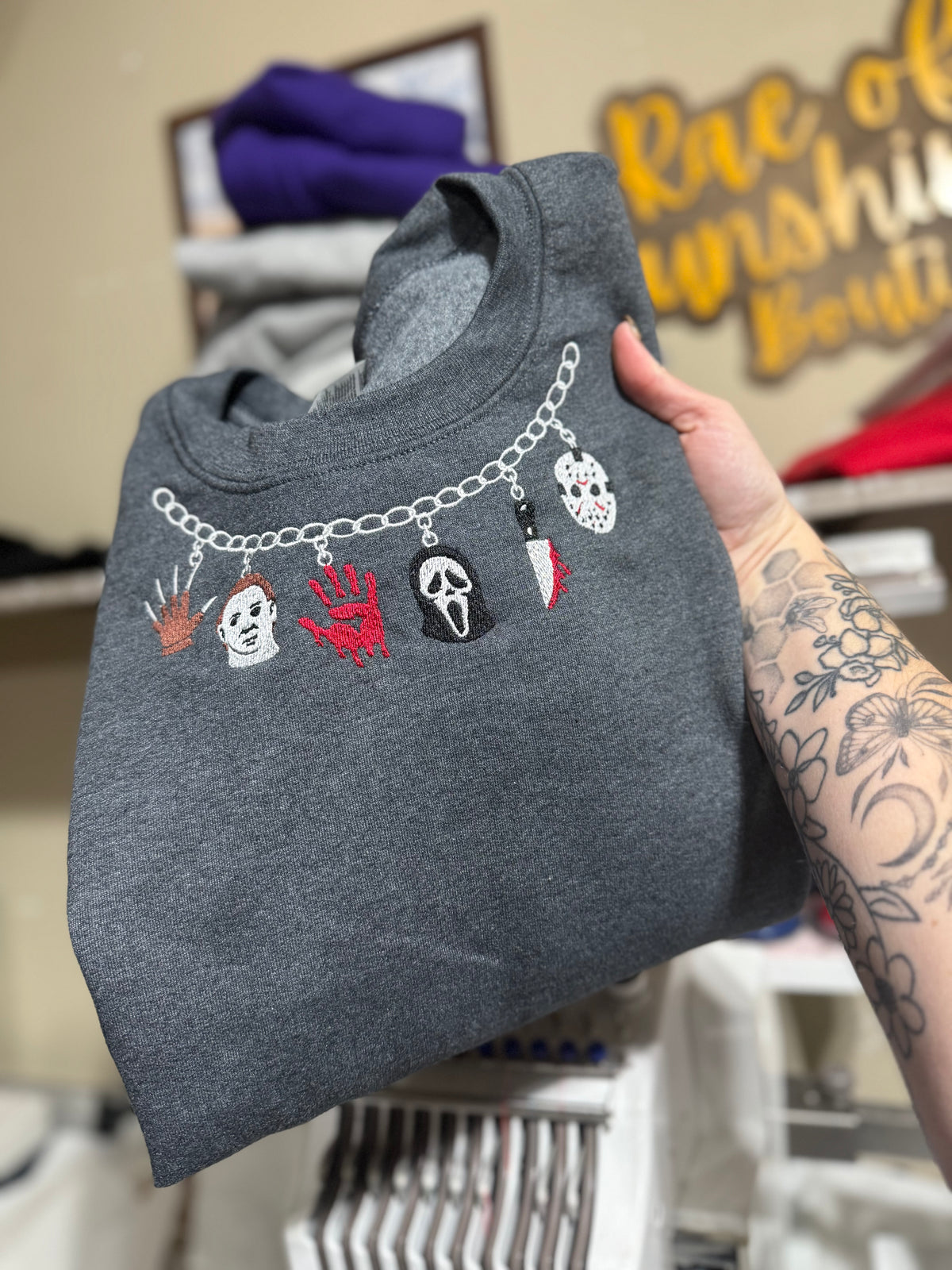 Spooky necklace medium