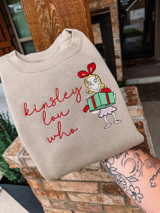 Custom kids crewneck
