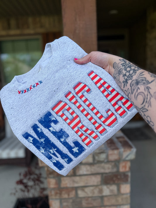 Merica distressed