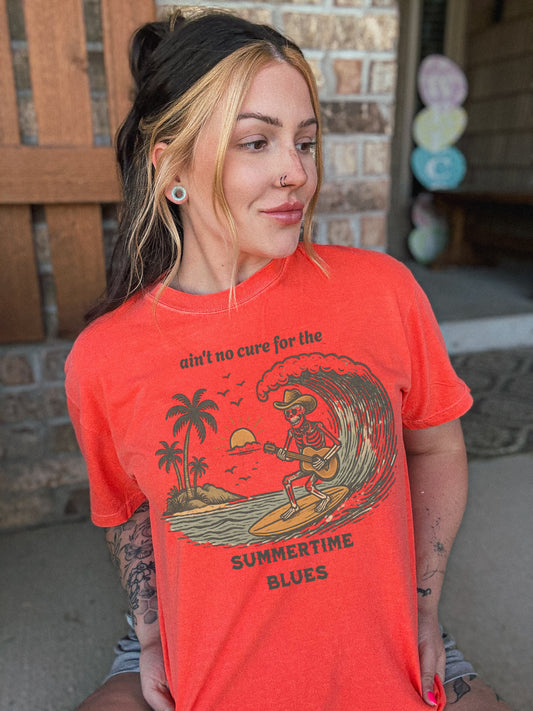 Summertime blues tee