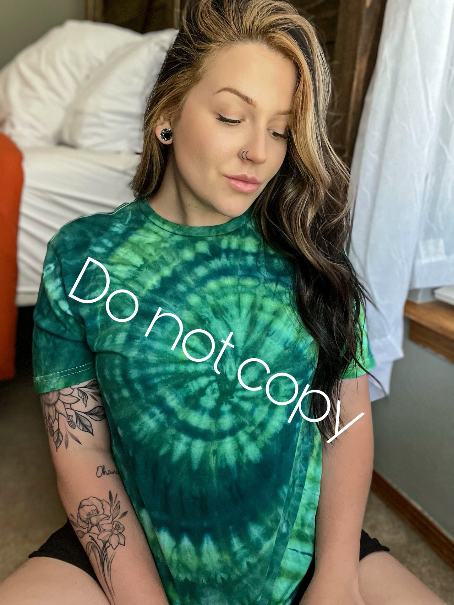 My custom tie dye mock-up