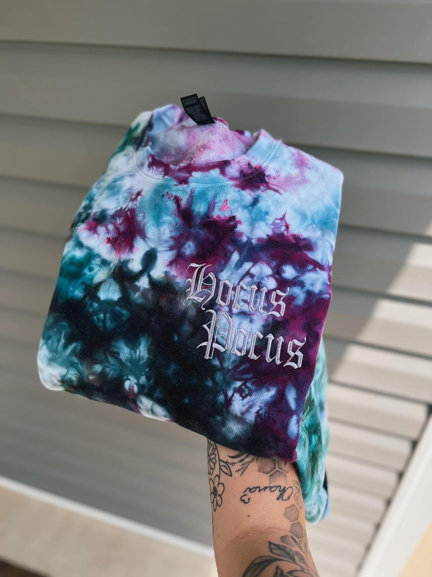 Tie dye pocus crew