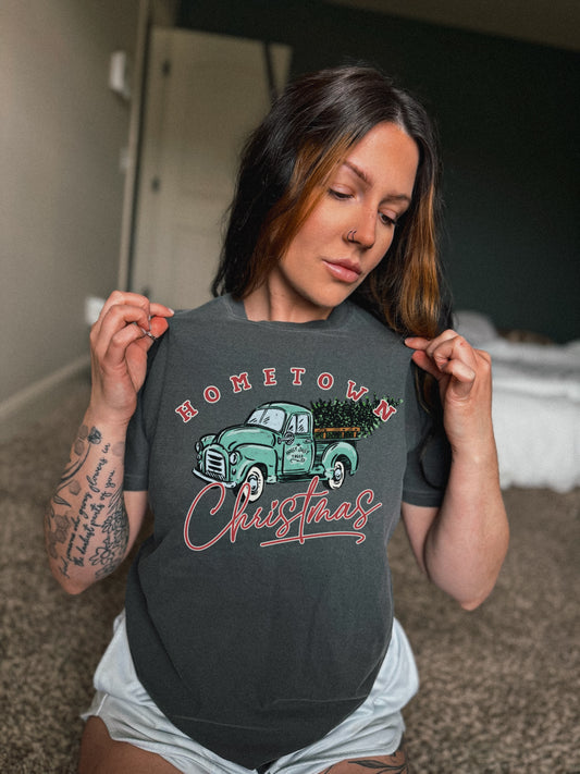 Hometown Christmas tee