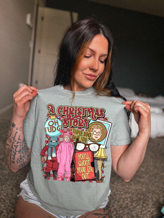 Christmas story tee