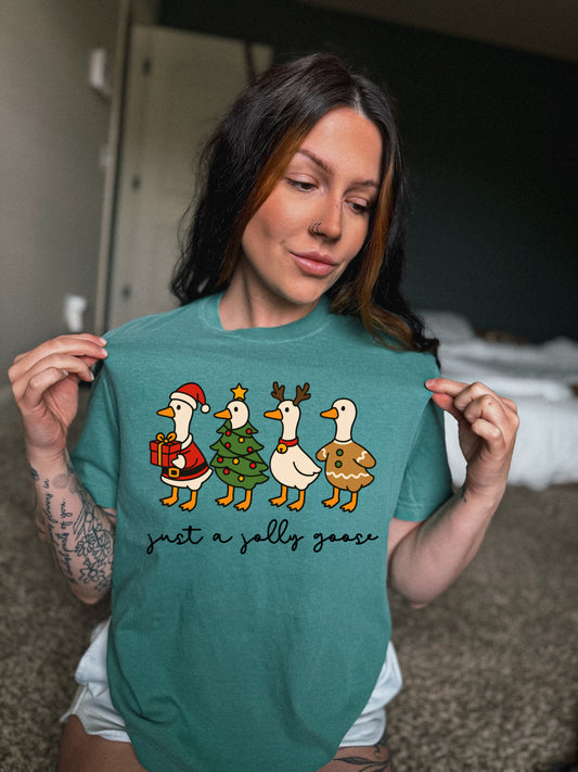 Just a jolly goose